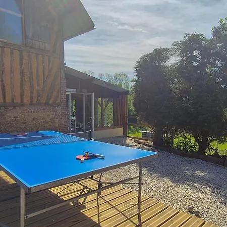 펜션 Le Petit Du Bel Angerville Proche Pont L'eveque Bain Nordique 4 6p *